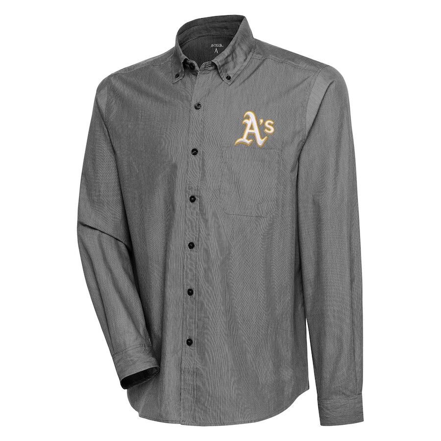 

Рубашка Antigua Oakland Athletics, черный