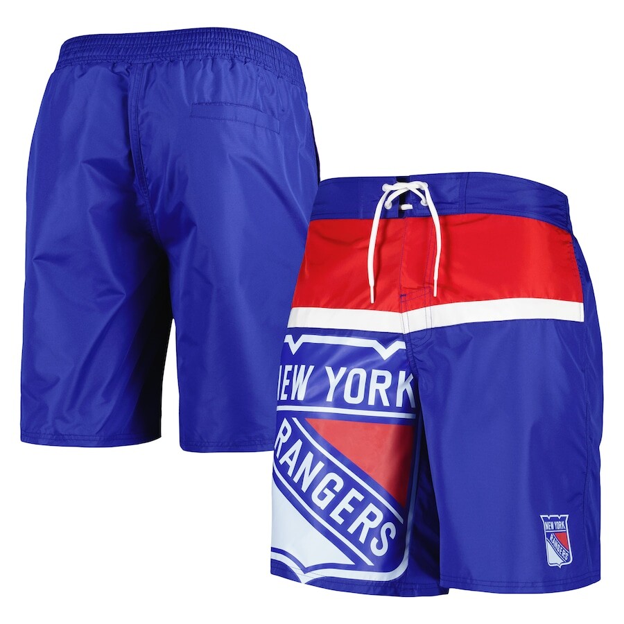 

Пляжные шорты Starter New York Rangers, синий