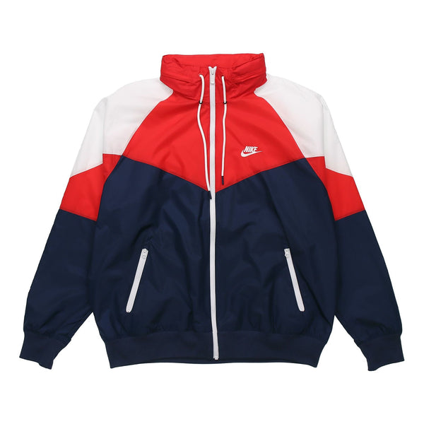 Куртка Nike Sportswear Windrunner 'Ar2210-438' Red, цвет colorblock цена и фото