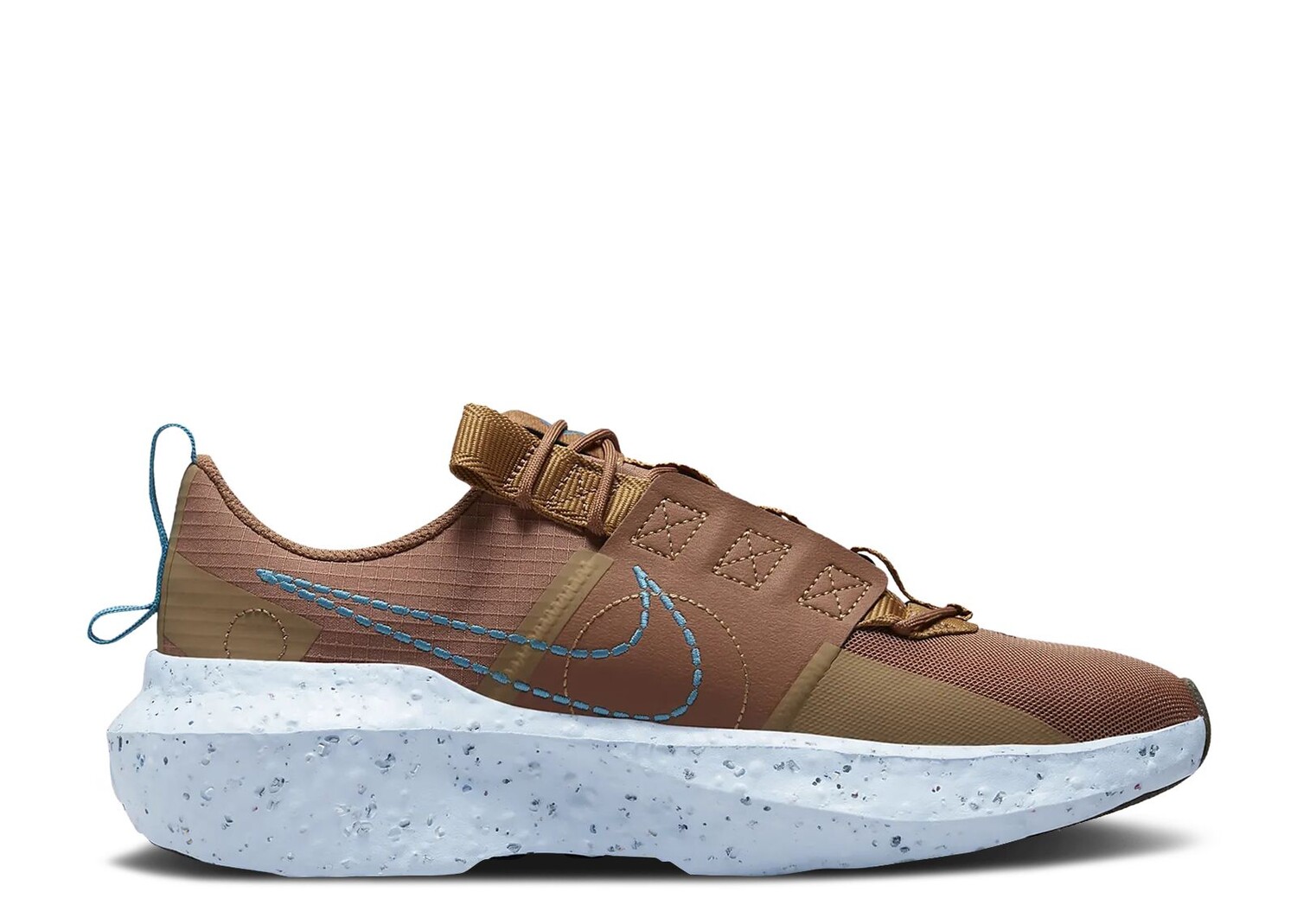 

Кроссовки Nike Crater Impact Se 'Mineral Clay Laser Blue', коричневый