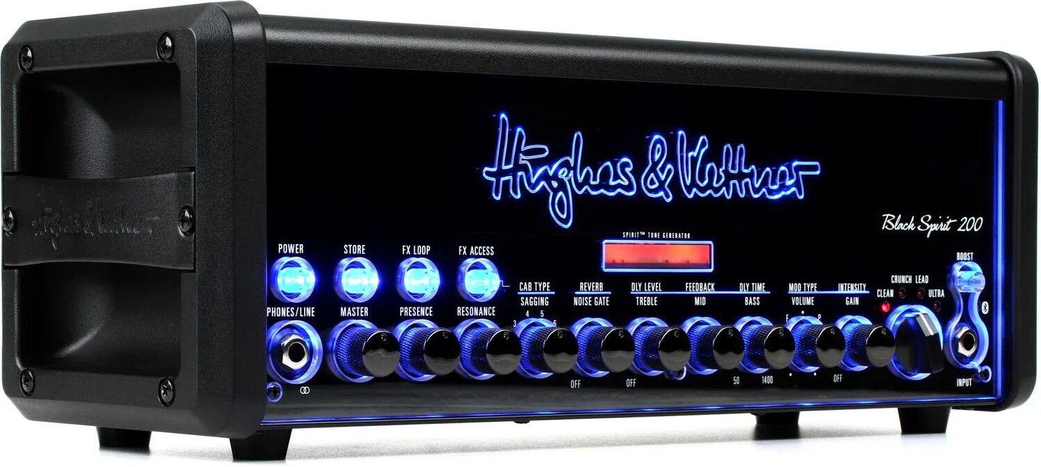 

Hughes & Kettner Black Spirit 200 — головка мощностью 200 Вт