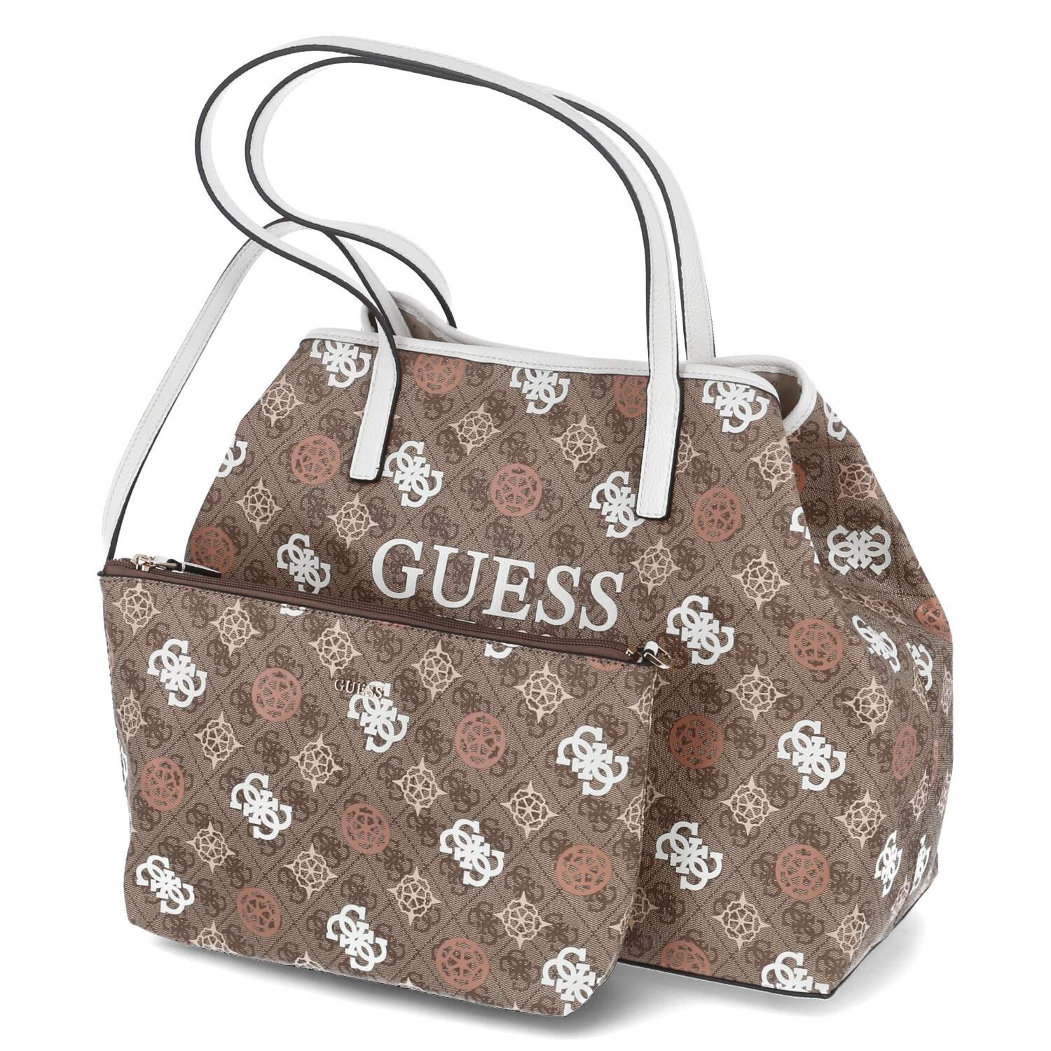 

Сумка через плечо Guess Shopper VIKKY II, бежевый