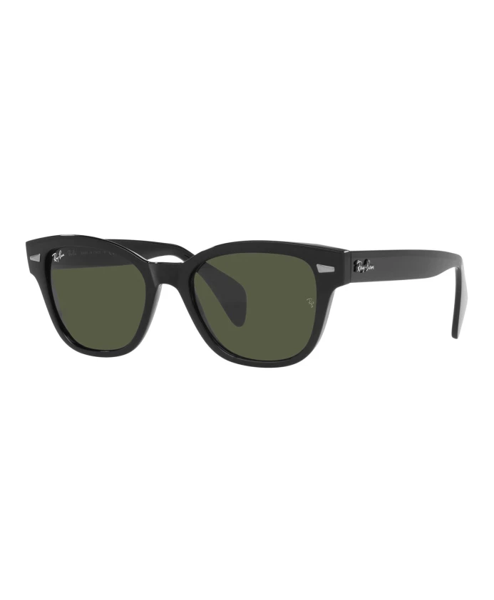 

Квадратные солнцезащитные очки из ацетата с n линзами Ray-Ban, черный
