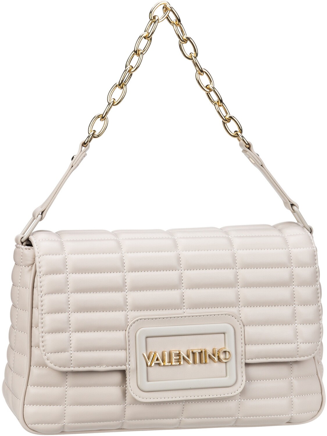 

Сумка через плечо Valentino Bags Quilt Flap Bag 802, экрю