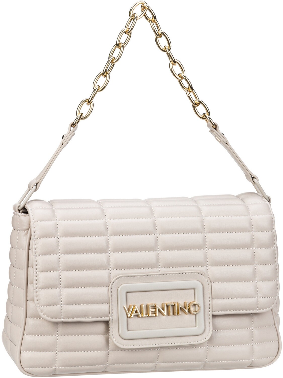 Сумка через плечо Valentino Bags Quilt Flap Bag 802, экрю