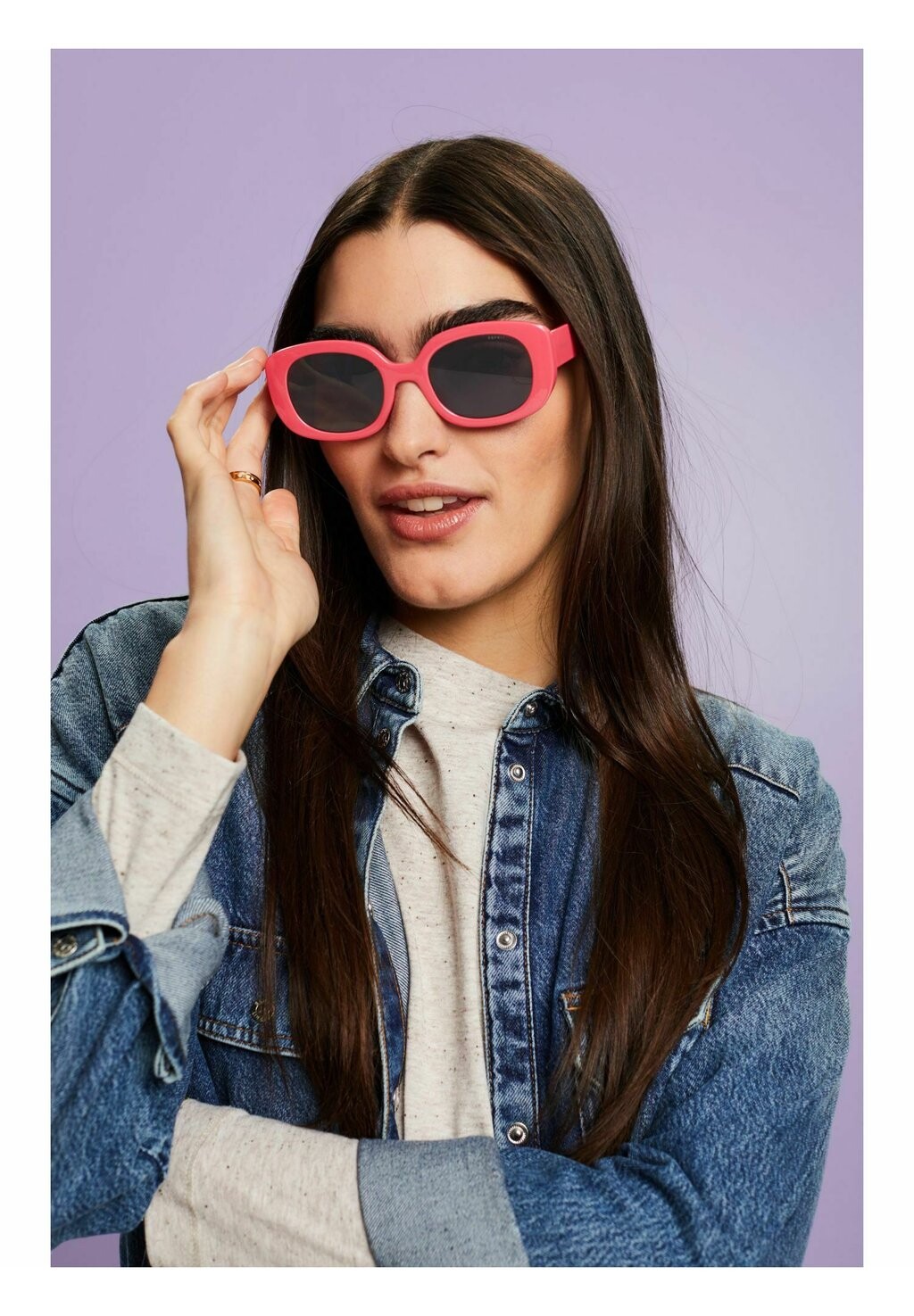 

Солнцезащитные очки Esprit, розовый
