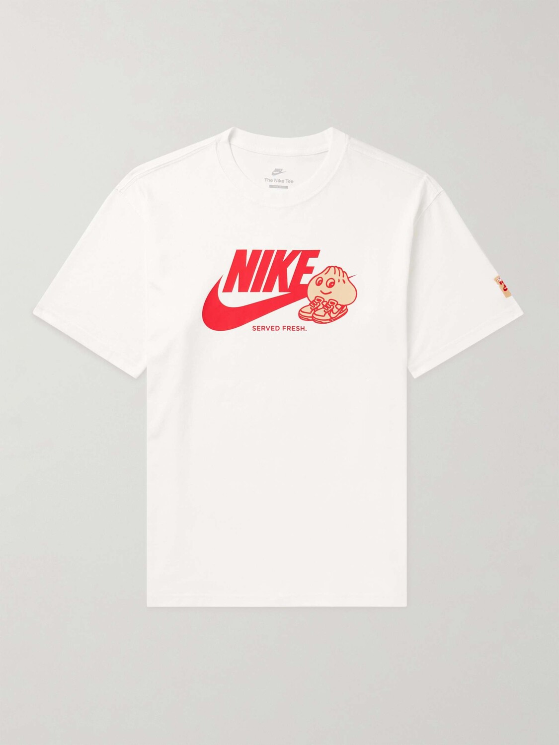 

Футболка из хлопкового джерси с логотипом NSW NIKE, белый