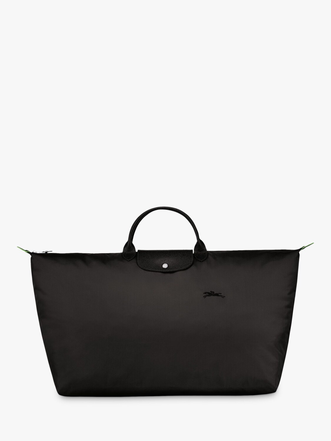 

Дорожная сумка Longchamp Le Pliage Green из переработанной ткани XL, черная, Черный