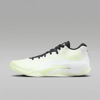 

Кроссовки Nike Zion 3 Basketball Shoes, цвет White/Black/Barely Volt/White