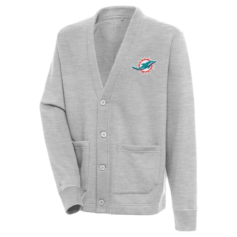 

Кардиган Antigua Miami Dolphins, серый