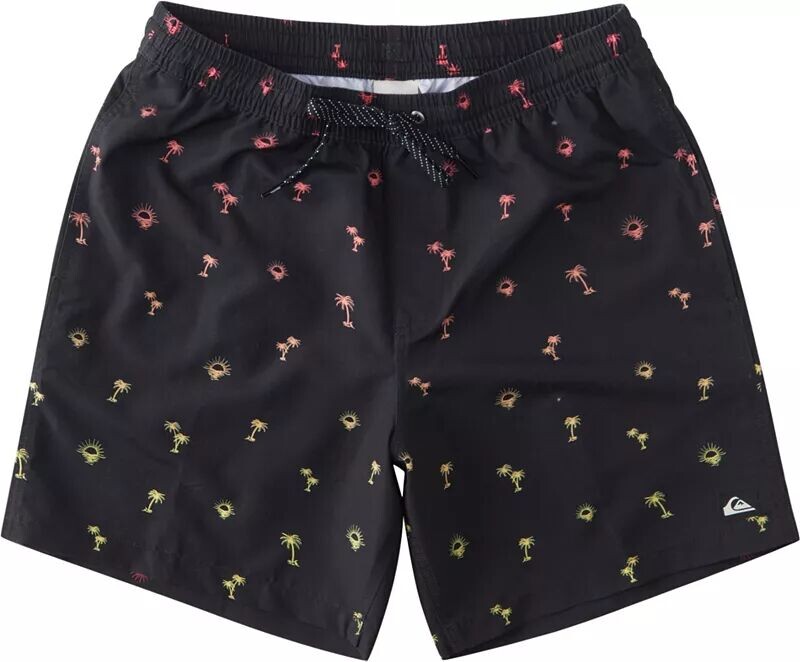 

Мужские шорты для плавания Quiksilver D Minimo Palm Volley 17 дюймов, черный