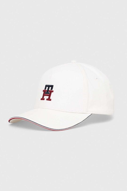

Хлопковая бейсболка Tommy Hilfiger, белый