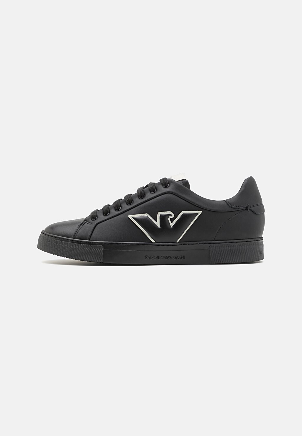 

Низкие кеды Emporio Armani, черные, Черный