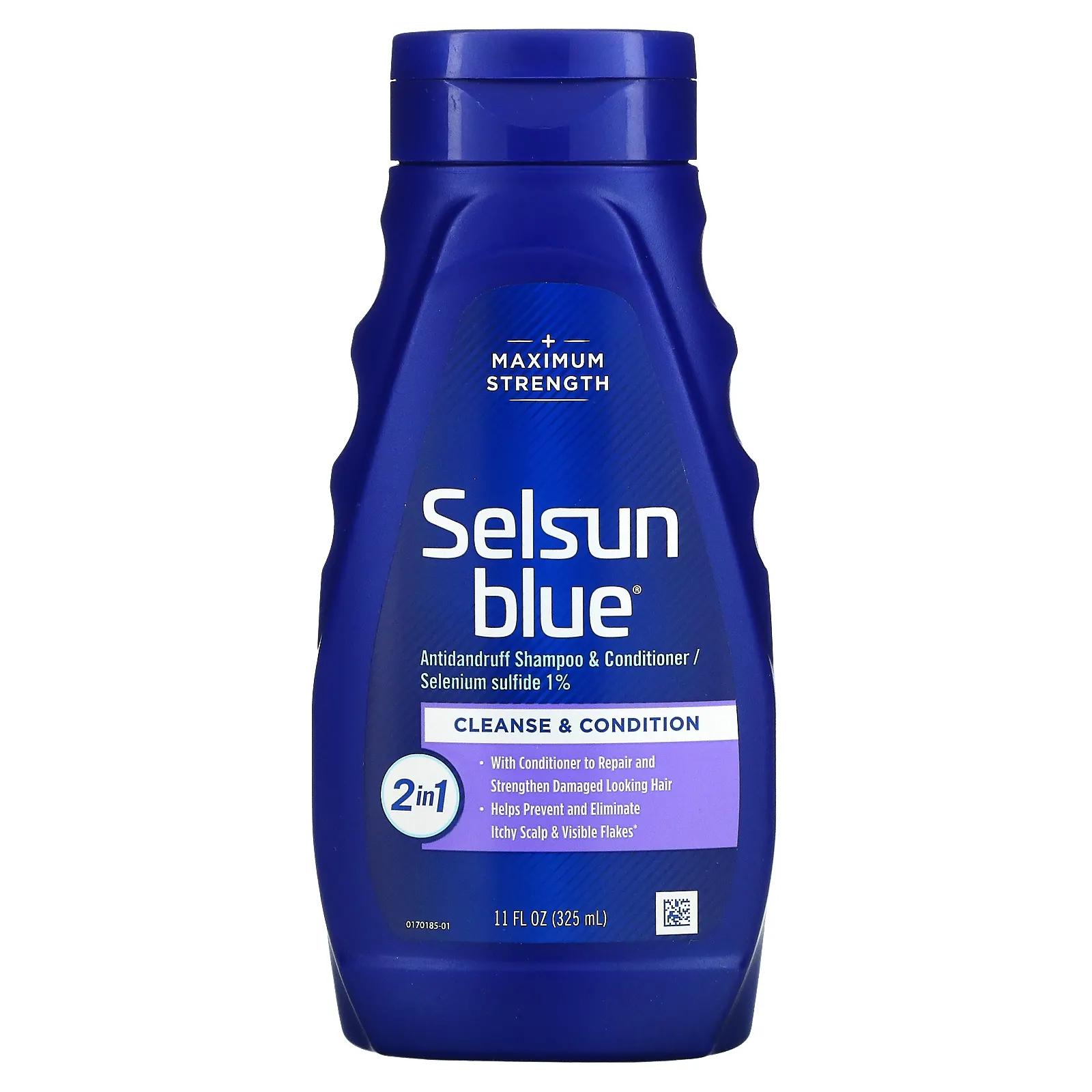 Selsun Blue Шампунь от перхоти 2-в-1 11 унций