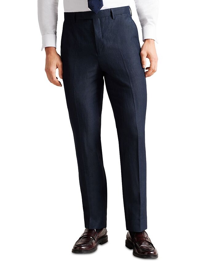 

Брюки Lance Slim Fit из шерсти и льна Ted Baker