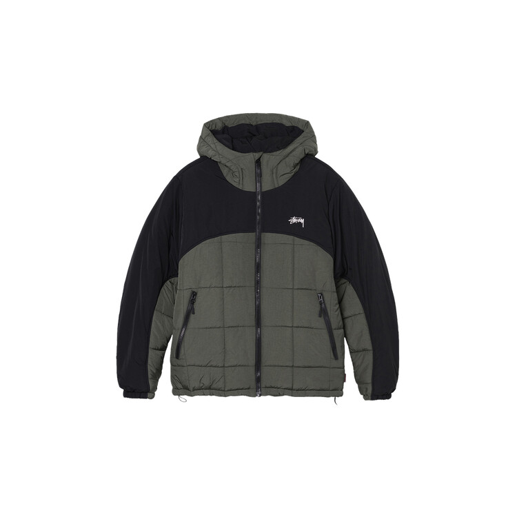 

Стеганая куртка унисекс Stussy, черный