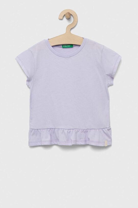 

Детская футболка United Colors of Benetton, фиолетовый