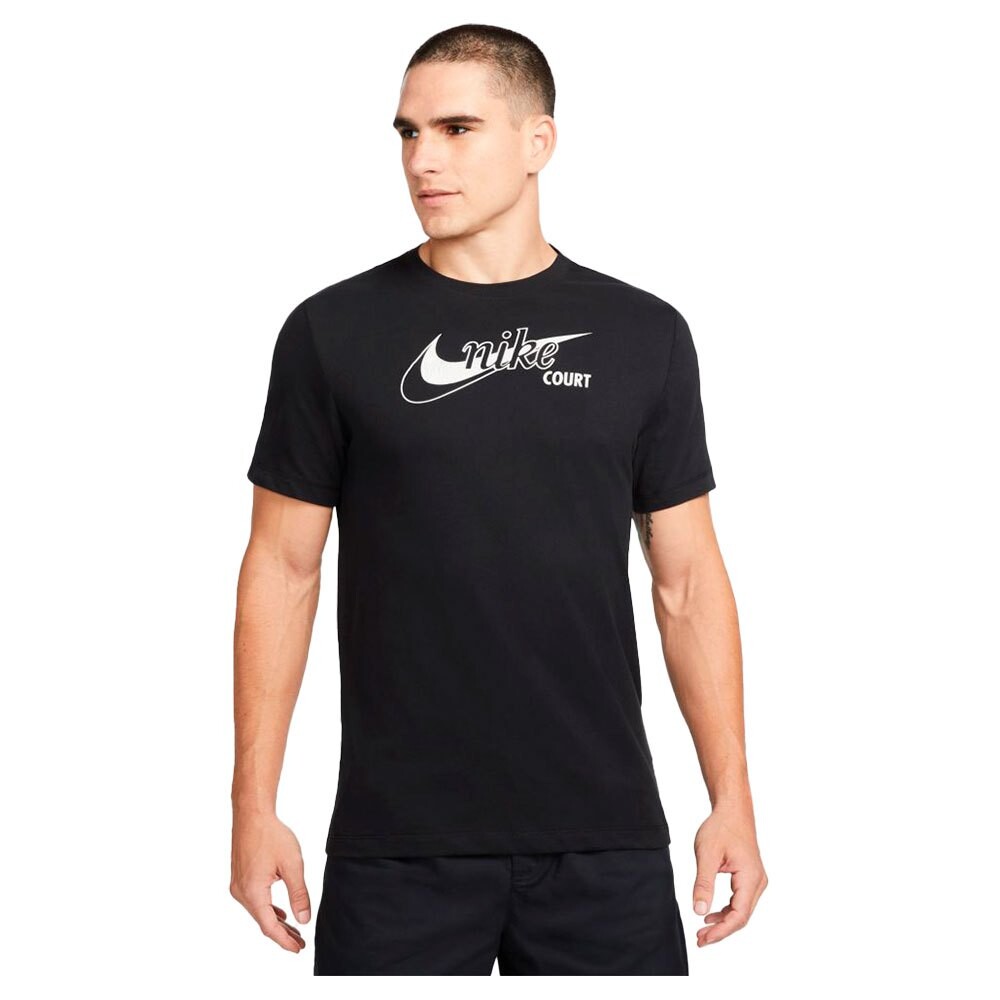 

Футболка Nike Court Dri Fit Swoosh, черный