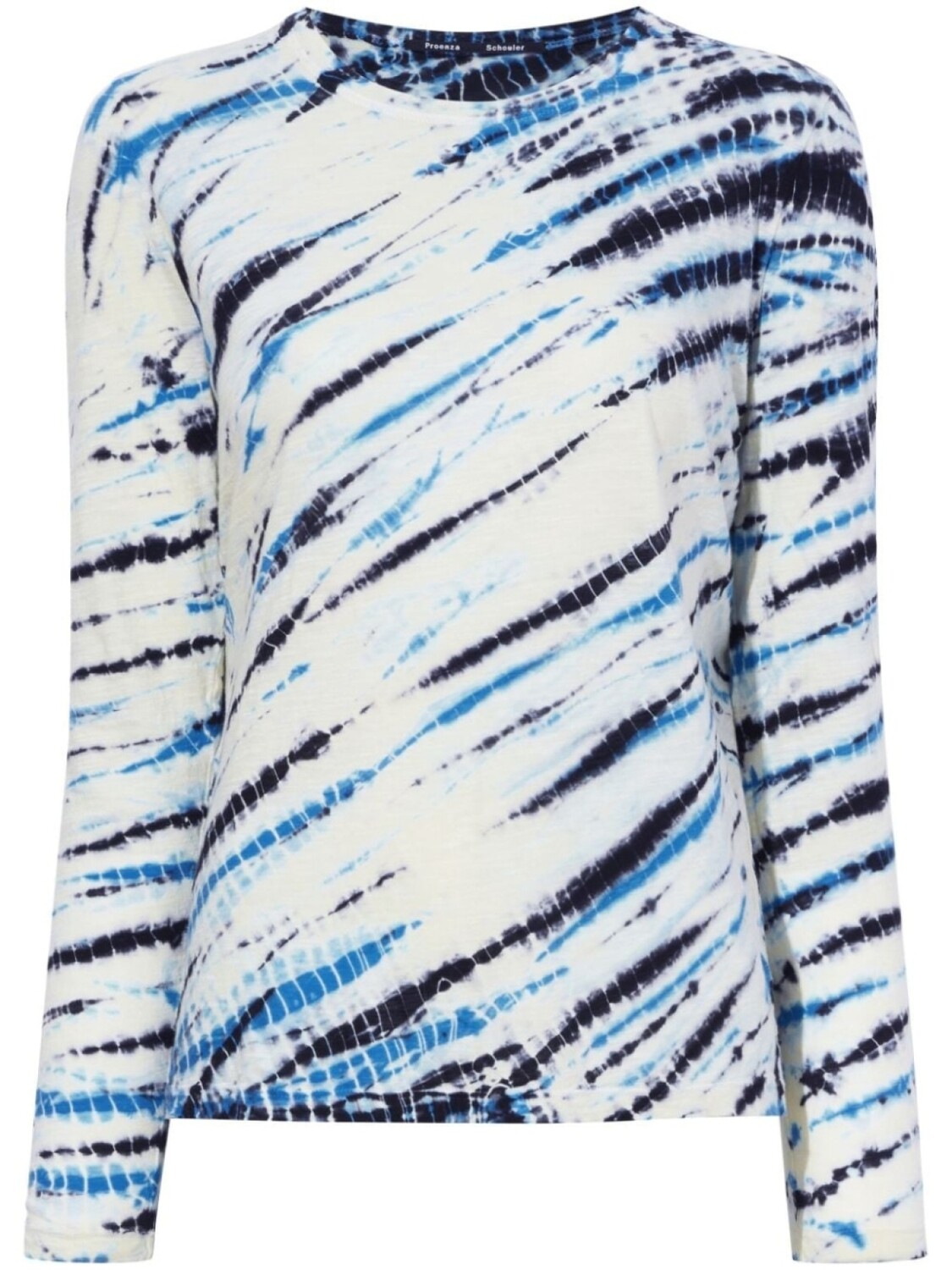 

Proenza Schouler блузка с принтом тай-дай, нейтральный цвет