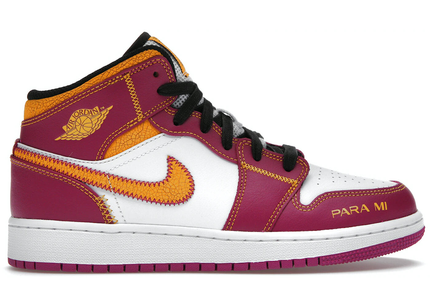 

Кроссовки подростковые Nike Air Jordan 1 Mid Dia de los Muertos
