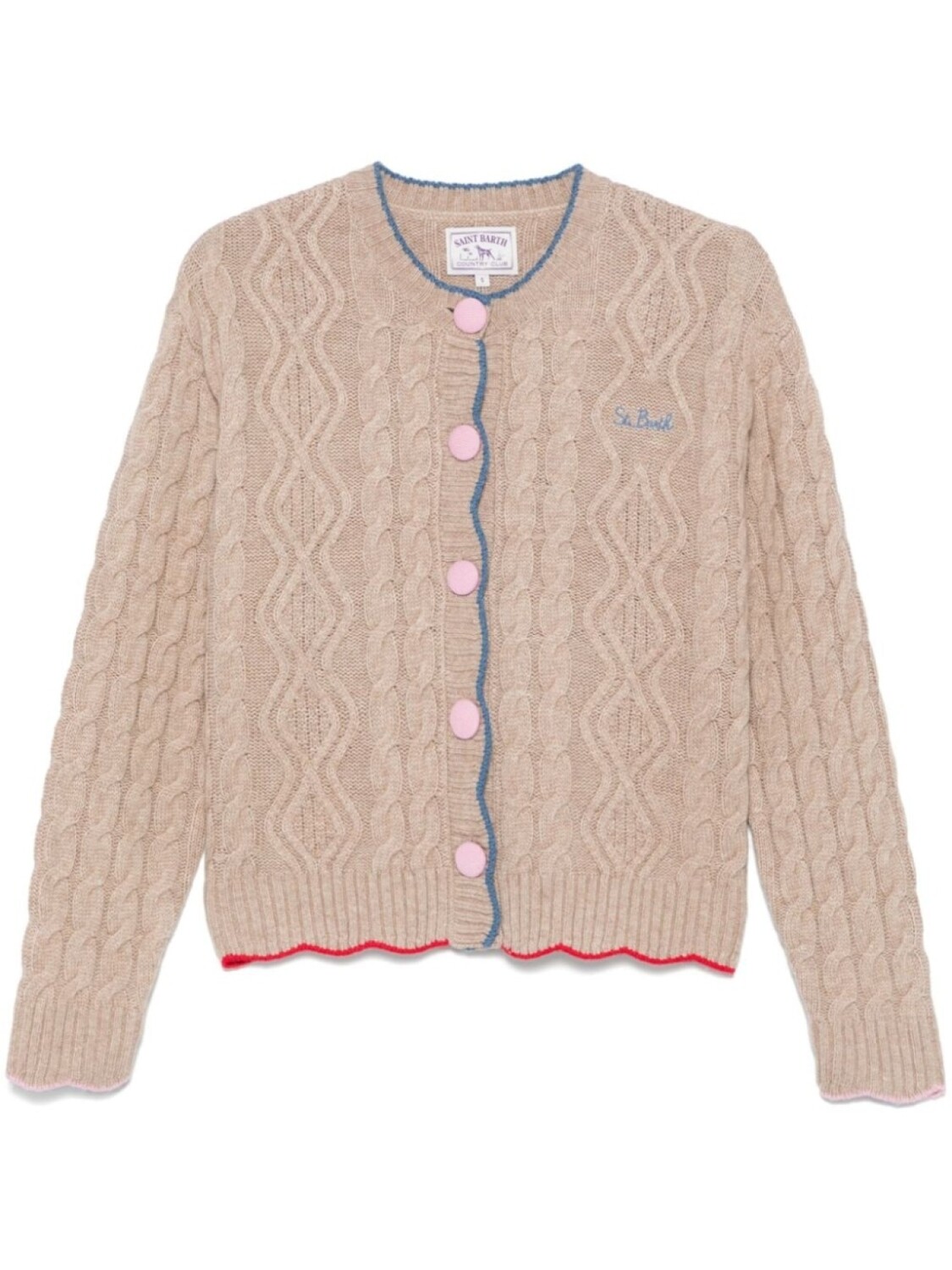 

Кардиган MC2 Saint Barth Mallery, серый