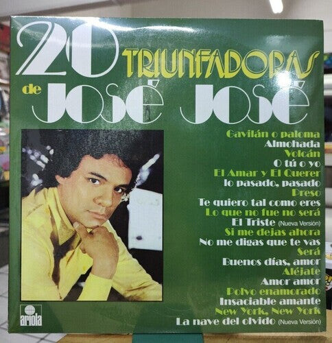 

Виниловая пластинка Jose Jose: 20 Triunfadoras