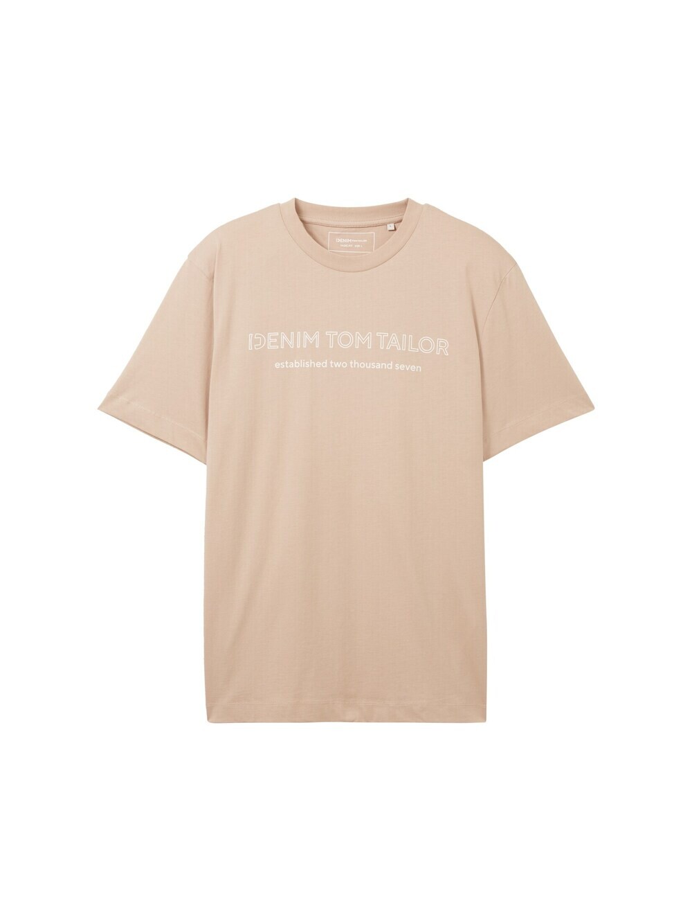 

Футболка TOM TAILOR DENIM, бежевый