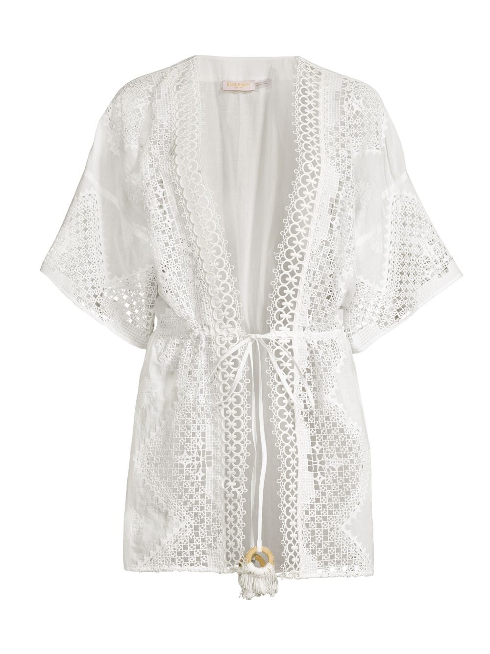 

Мини-платье Natalie Cover-Up Ramy Brook, белый