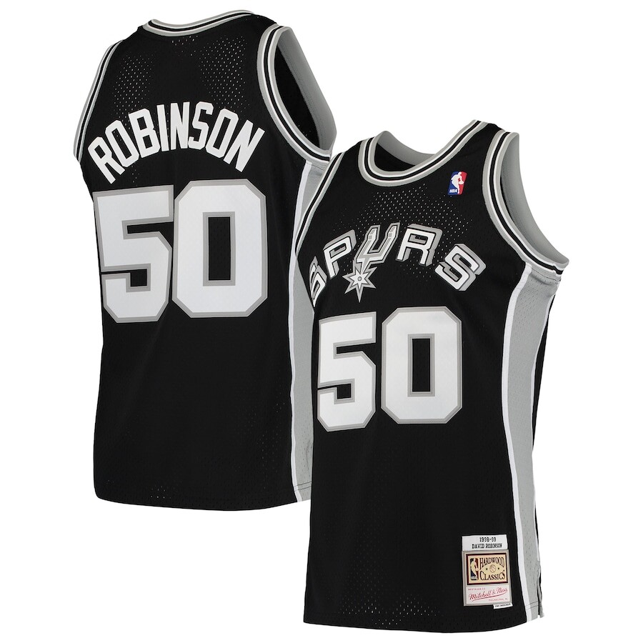 

Джерси Mitchell & Ness San Antonio Spurs, черный
