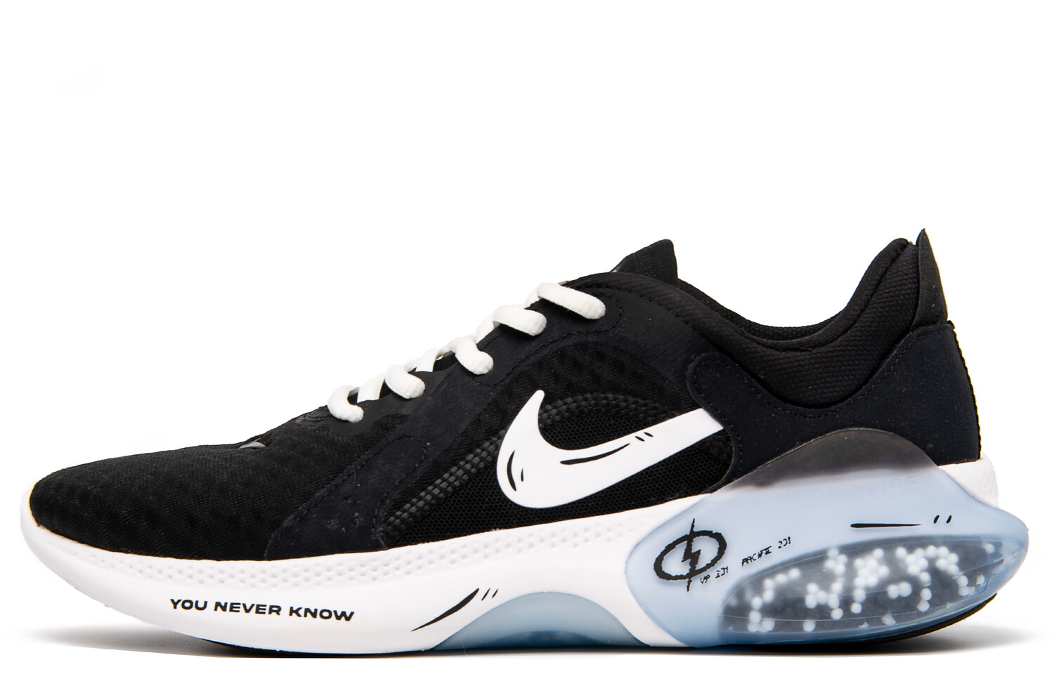 

Кроссовки Joyride Dual Run 2 мужские с низким верхом, черные/белые Nike