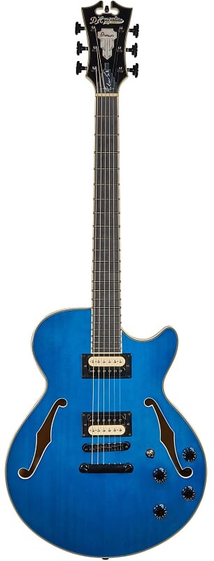 

Электрогитара Dangelico Premier Fabrizio Sotti SS Fabrizio Blue w/Gigbag