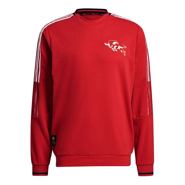 Толстовка adidas Cny Cr Manchester United Sweatshirt Men's Red, красный