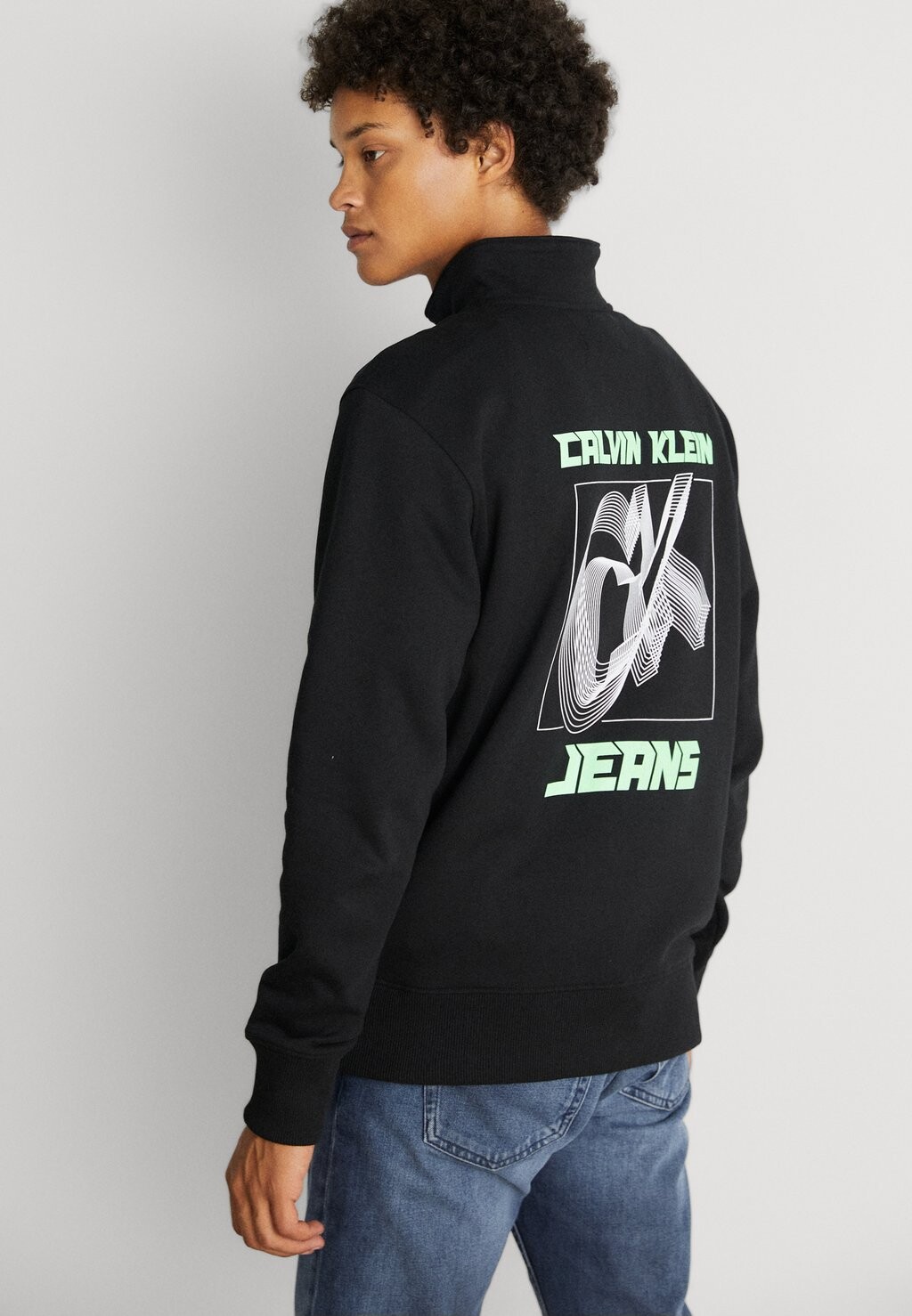 

Толстовка Calvin Klein Jeans, черный
