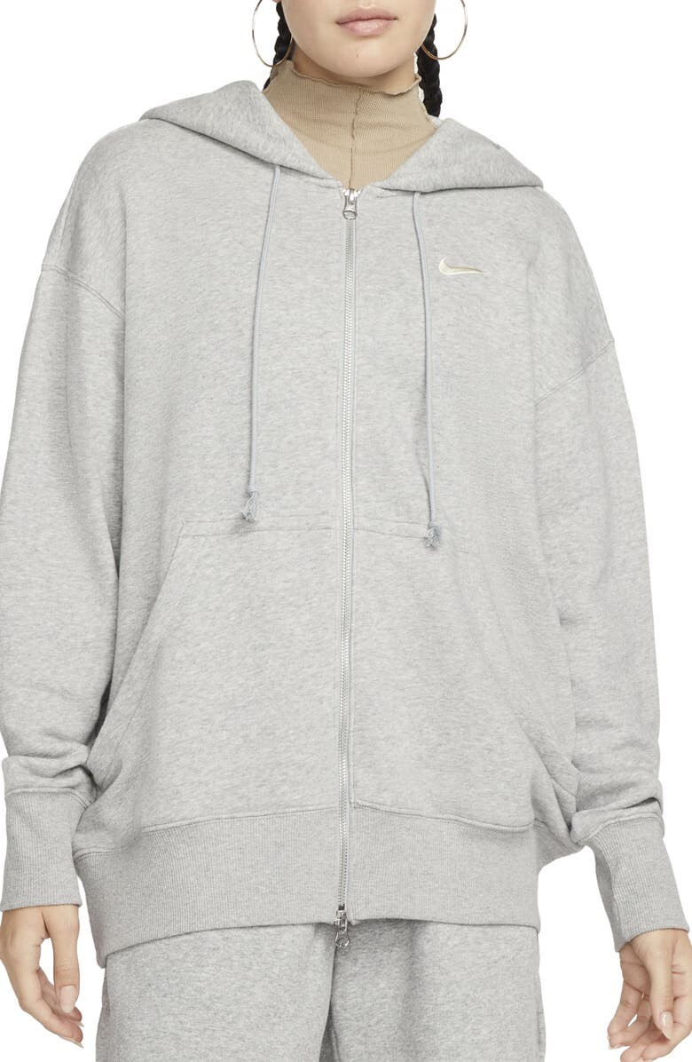 

Спортивная одежда Phoenix Fleece с капюшоном на молнии во всю длину NIKE, Серый