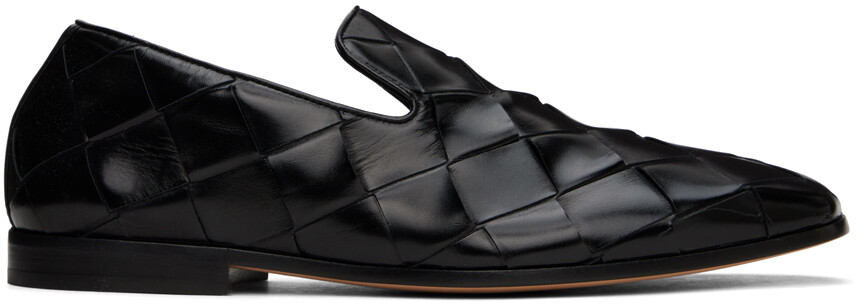 

Черные цыганские тапочки Bottega Veneta