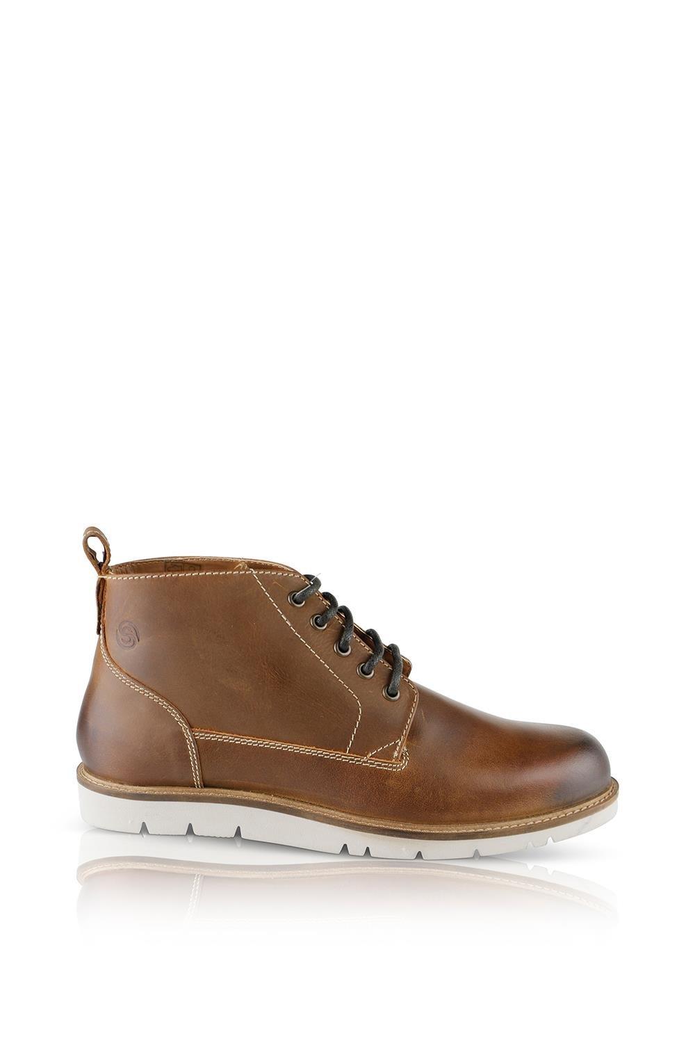 Ботинки Alderman на шнуровке Silver Street London, коричневый