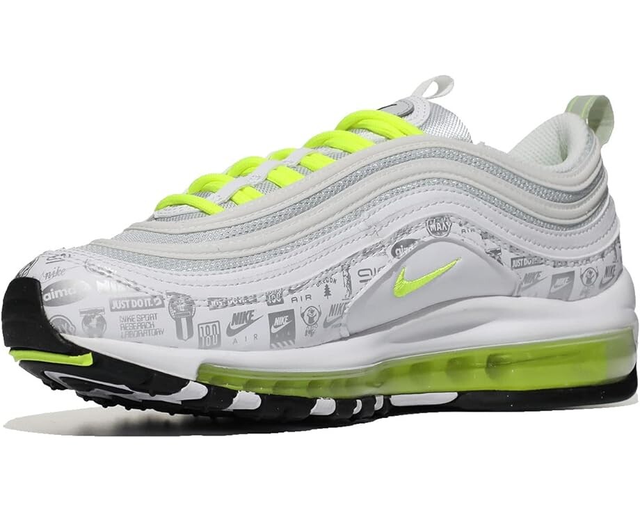 

Кроссовки Nike Air Max 97, цвет White/Volt/Black/Pure Platinum