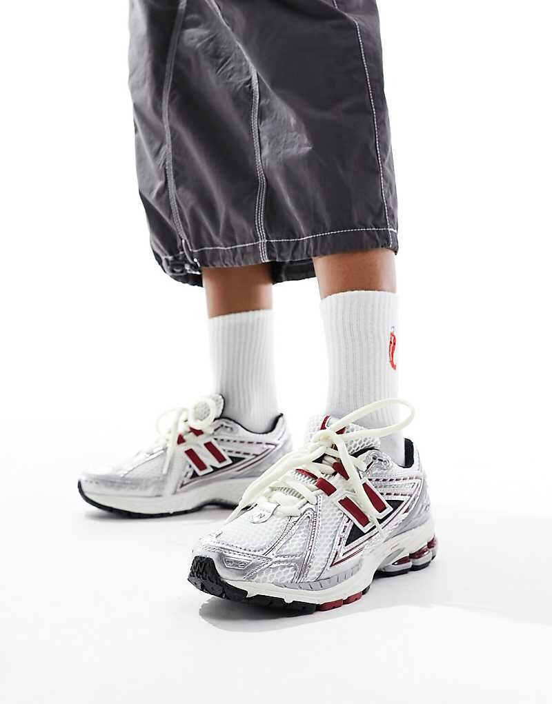 

New Balance – 1906 – спортивная обувь серебристо-бордового цвета