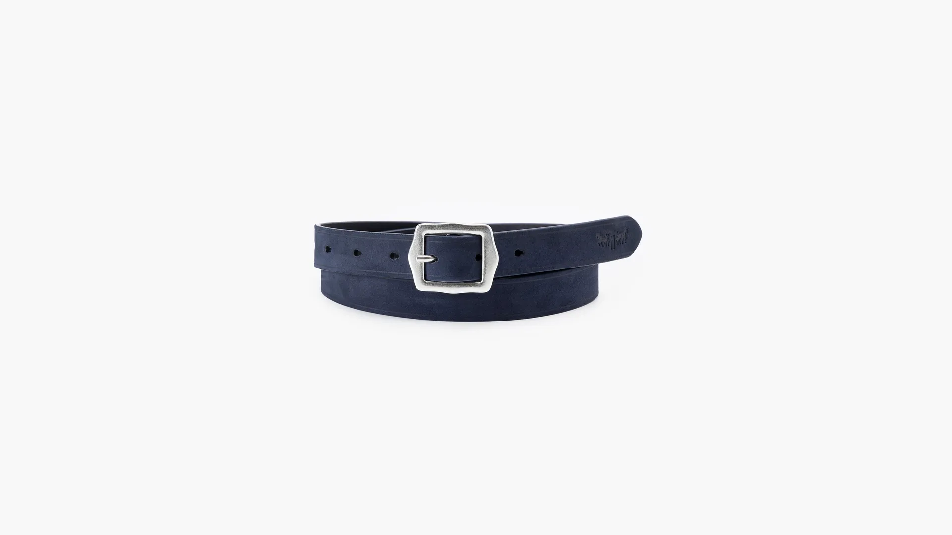 

Кожаный ремень люкс Levi's, синий