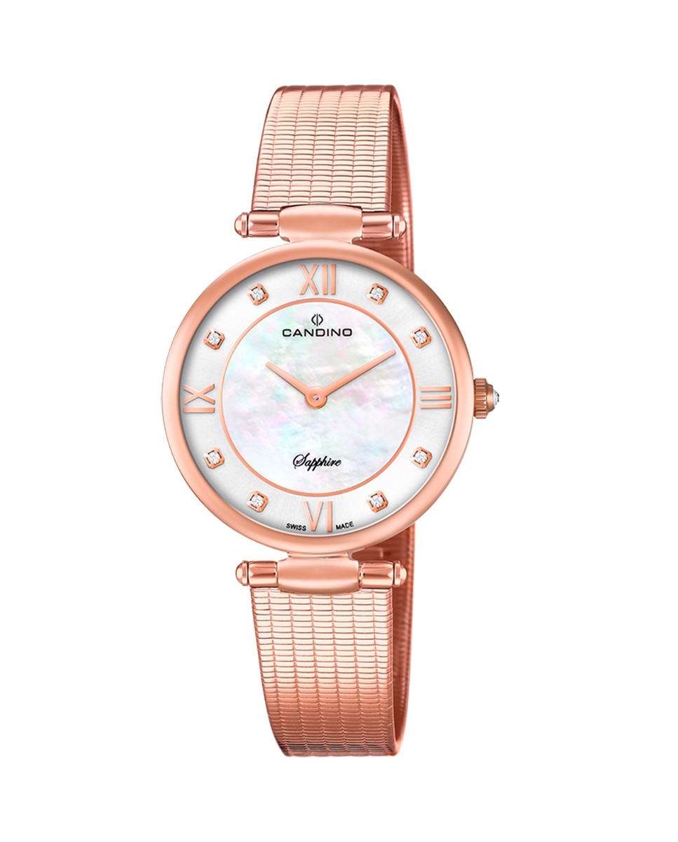 C4668/1 Женские часы Lady Elegance из розовой стали Candino, розовый