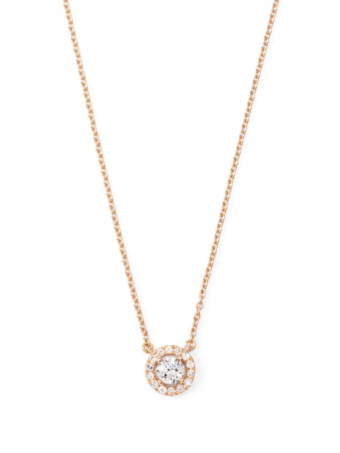 

Колье из розового золота с бриллиантами ROSEKEY, розовый