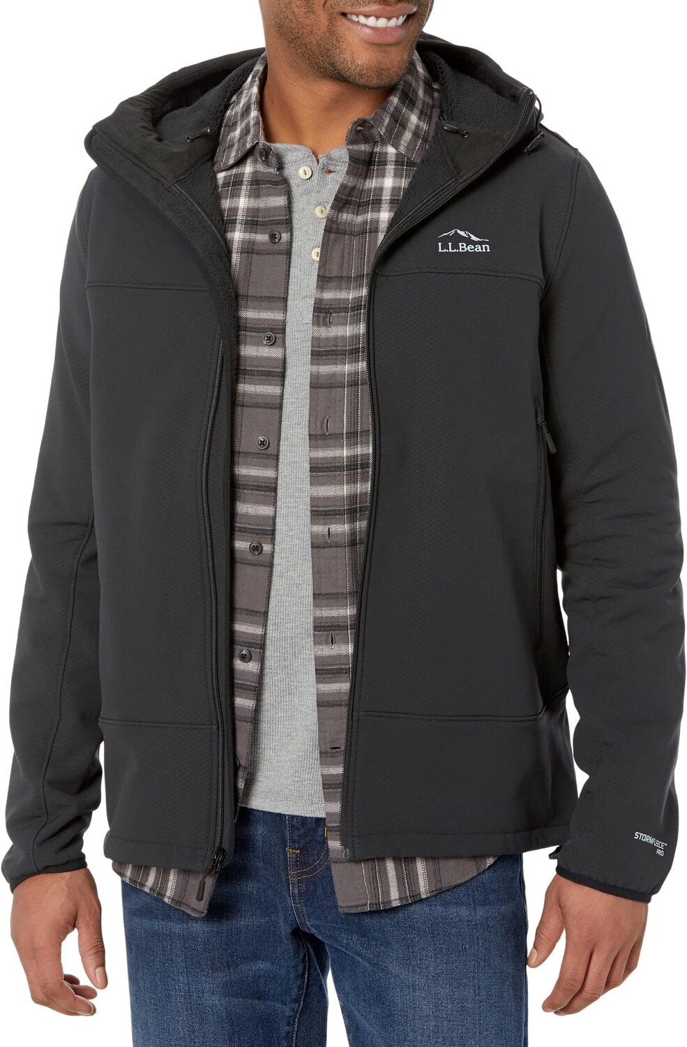 

Толстовка Storm Fleece Pro Hoodie L.L.Bean, черный