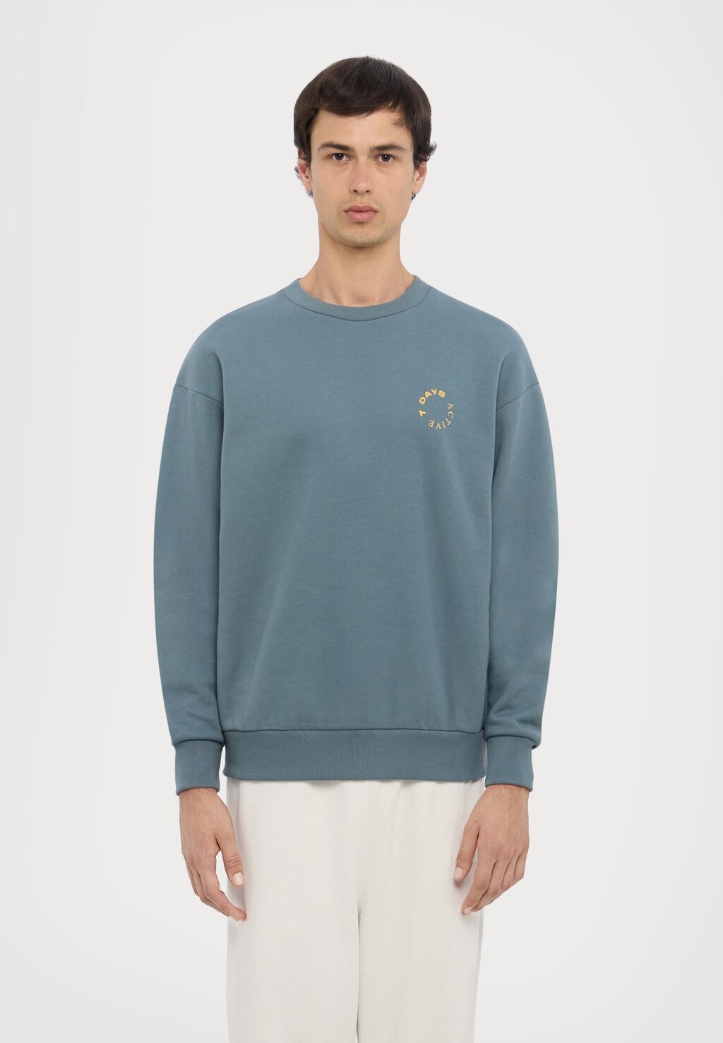 

Толстовка ORGANIC CREWNECK UNISEX 7 DAYS Active, серый