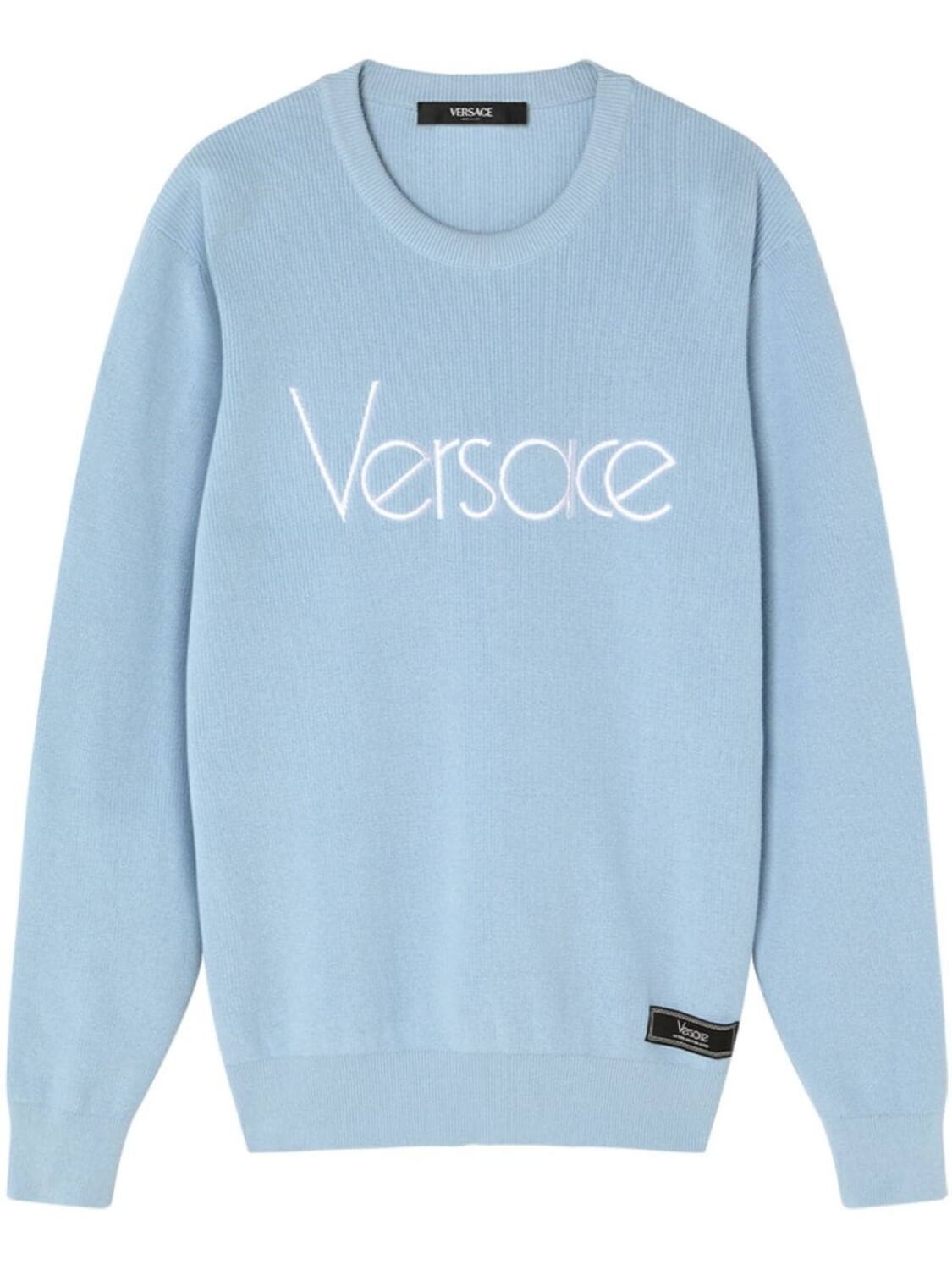 

Versace джемпер 1978 Re-Edition с вышитым логотипом, синий