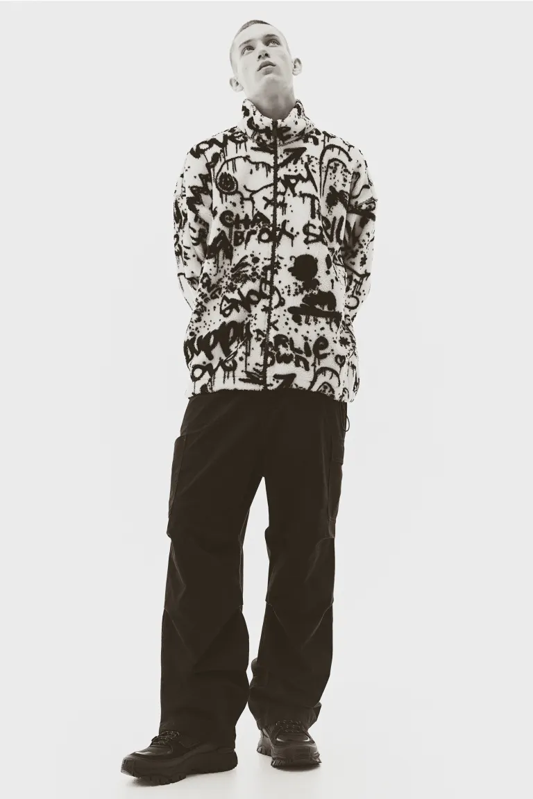 

Объемный пуховик H&M, белый