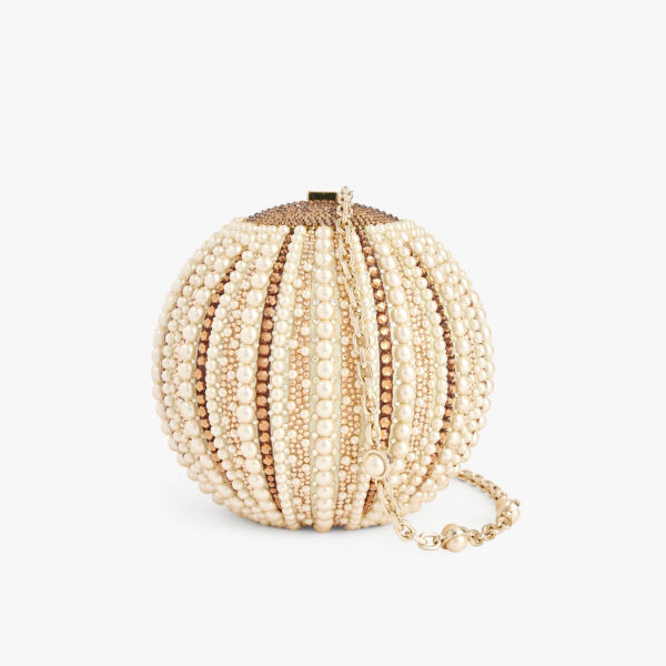 

Сумка-Клатч Urchin из латуни, украшенная кристаллами Judith Leiber Couture, мультиколор