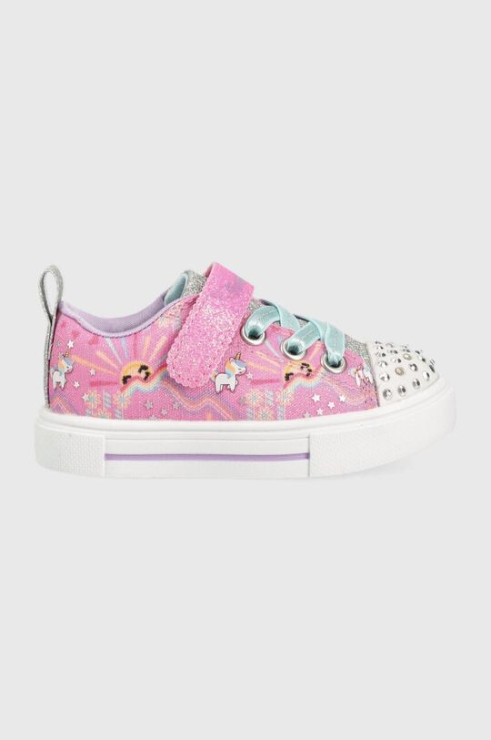 

Детские кроссовки Skechers Twinkle Sparks Unicorn Sunshine, розовый