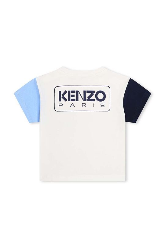 

Kenzo kids Хлопковая детская футболка, белый