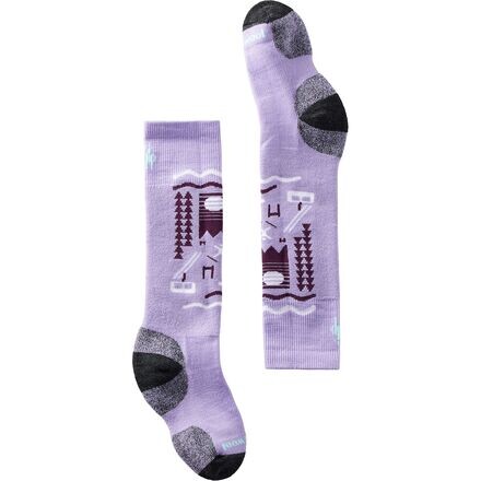 

Носки Wintersport Full Cushion Ski Day OTC — детские Smartwool, фиолетовый
