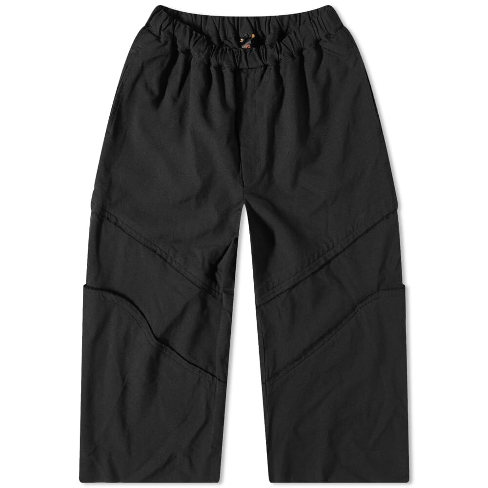 

Брюки Comme des Garçons Black черного цвета с пропиткой из твила, черный
